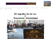 Tablet Screenshot of poschor-altenmedingen.de